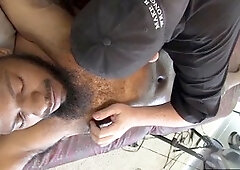 Amateur jerk off, hand job, hunk handjob