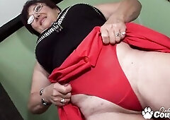 Lustful Old Granny Still Riding Knob In Her 70s