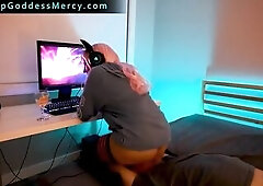 EGirl Cosplay Facesitting