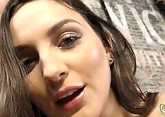 Pepper XO Teases And Drains A Large Load Onto Her Face