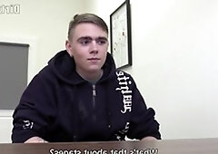 Dirty Scout: Bored Boss Fucks Blond Dumbbell Model