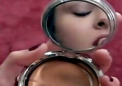 Cytheria Toys Her Twat: Babe, Brunette  Solo Porn