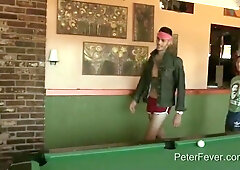 Asian Teen Vs Tattooed Hunk