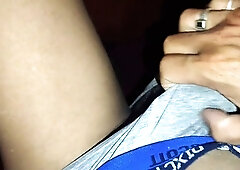 Gay undressing, boy masturbating, local boy
