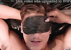 A blindfold massage to catch a cheater