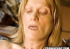 You don't see a wrinkled grandmother like that every day! She's a bit scared after so many years without sex, but the granny really wanted t