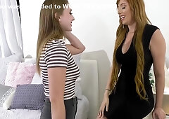 Lauren Phillips And Laney Grey - College Babe Sexually Appeals To Lesbian Milf Landlord