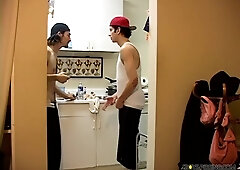 Ian Madrox and Dustin Kilimin urinate and jack