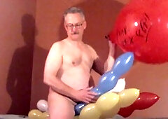 Getting off, popping, sex toy