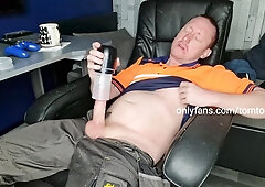 Poking my fresh fleshlight fucktoy