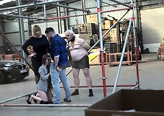 Ravishing European babe indulges in hardcore cuckold fucking