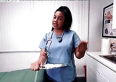 HAWT CURVY LATIN CHICK NURSE MAYA FARRELL TAKES A GIANT CUM EXAMPLE