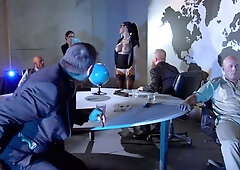 Big Tits at Work: Peta Jensen in POV clean sucking cock