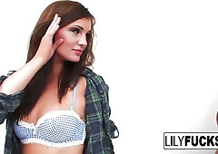 Extravagant Brunette Video With Lily Carter