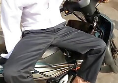 satin shiny trousers pants suits silk pleated uniform 288