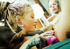 Rock Angel and Trans Lesbo Session with Dream Toy