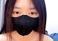 Pretty Japanese teen solo masturbation Uncensored