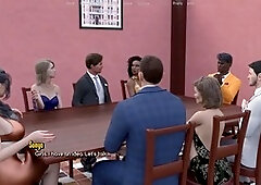 Swinger adult cartoon adventures with dirty tales and shared wives