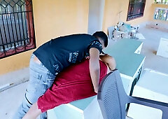 Indulge in Sanjana's raw Indian passion with a boyfriend's intimate nail