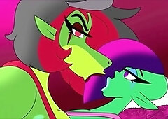 Scalies, group-sex, futa-on-female