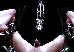 Citor3 Femdomination two CG VR game walkthrough 4: The Flushing - story, sci-fi, cum once more, latex