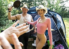 Forest strawberry bet led to a fire ride