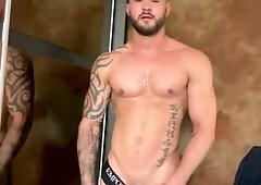 Perspiring summer masturbate and jizm