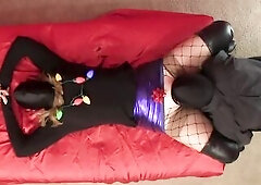 Christmas Swinger Party Blindfold Surprise Screw