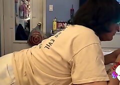 Watch Max Use Chainsaws Fat Ass Like A Toy Until He Breeds Her Nice And Deep