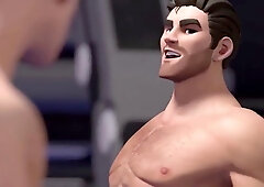 Intense Gangbang Scene with Twinks