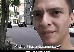 Straight Amateur Latino Twink Paid Cash Fuck Two Gay Guys POV