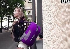 Blond Czech Sucks And Rides BBC In Hostel Room - SLUTTY HOSTEL