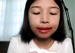 Amateur Asian Webcam Strip Masturbation
