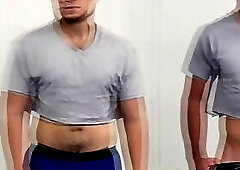 Hot gay stud seduces his employee