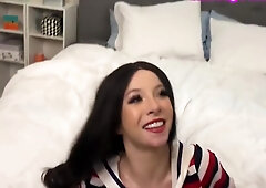 19yo Slut Fucked By Big Dick B4 She Gets Facialized