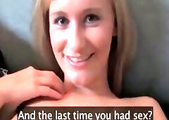 Hot Babes interview if she willing to do a sex video exchange in cash. She strip off her clothes and her employer fucked hard until cumshot on her ass