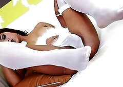 Bens thick cock lubricated by Bos mouth