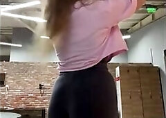 Masturbating in tge fitting room