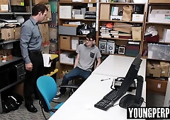 Pretty teen 18+ Thief Caught On Camera Applying Graffiti