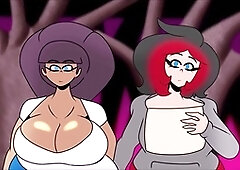 Scalies, group-sex, futa-on-female