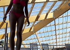 Public nudity, nude swimming