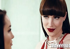 Gabi Paltrova And Natalie Mars - Poolside Manner 6 Min