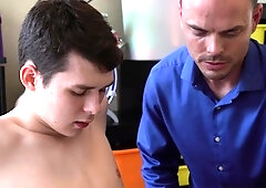 Teaching bareback tricks with a new toy