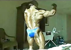 Victor Martinez Sexy Hotel Room Posing
