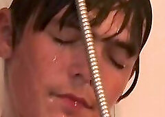 Hot teen handjob and cumshot