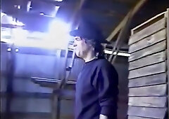 Mireille FAVROD nude in the wood