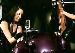 Mistress bondage latex