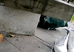 London Street Boy Feet