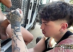 XL Uncut Monster Cock Blowjob Sloppy Skinny Twink Huge Cock