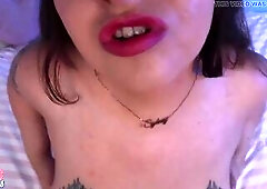 After encounter a hawt mother I'd like to fuck, Sydney Screams, at the bar, u discover yourself passionately making out with her in her bedroom. 
